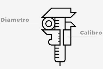 misure diametro e calibro capsule